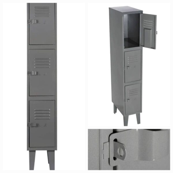 Lockers 1 Cuerpo 3 Puerta
