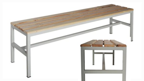 Banca de madera simple 150 cm