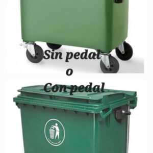 Contenedor de basura 660 lts
