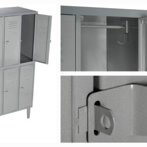 Lockers 4 Cuerpo 8 Puerta