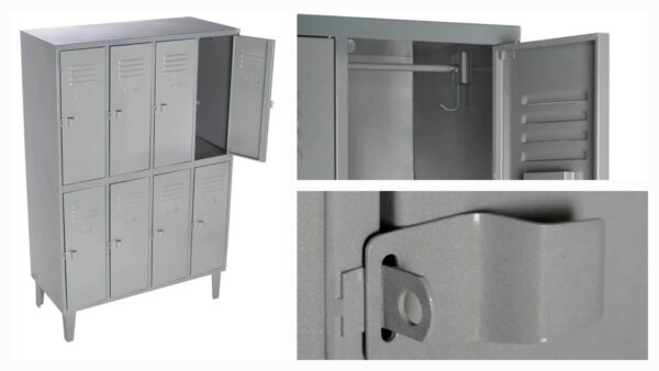 Lockers 4 Cuerpo 8 Puerta
