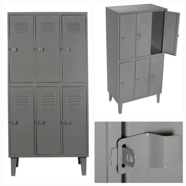 Lockers 3 Cuerpo 6 Puerta