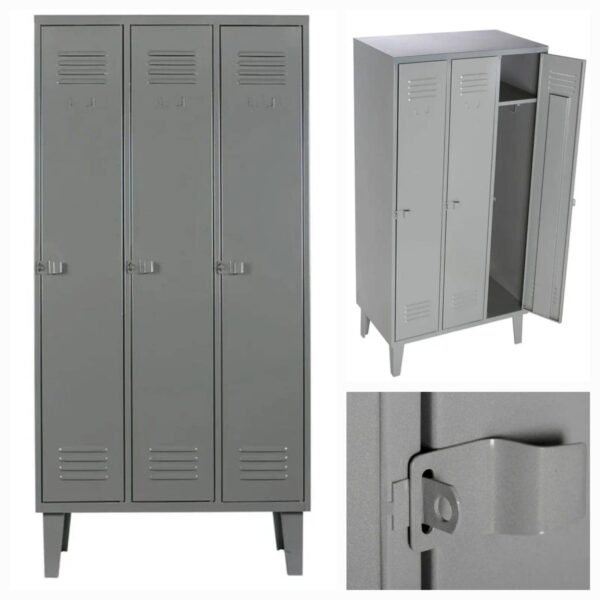 Lockers 3 Cuerpo 3 Puerta