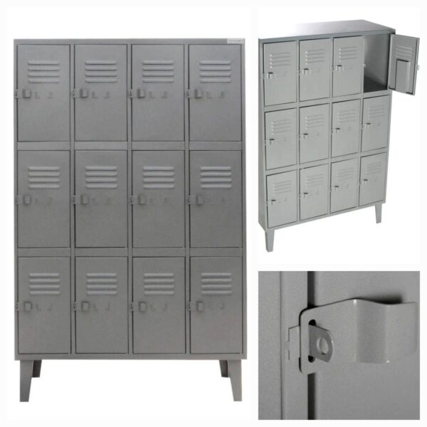 Lockers 4 Cuerpo 12 Puerta