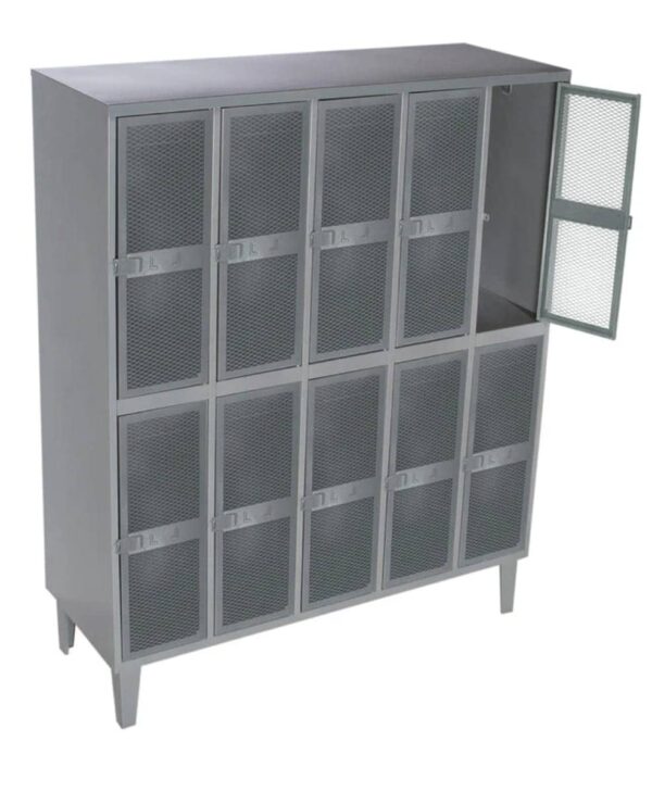 Lockers 5 Cuerpo 10 Puerta con malla