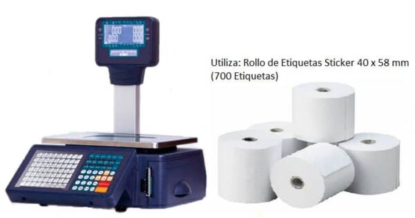 Balanza Tipificadora 30 kg Con Codigo de Barra  XK-2018