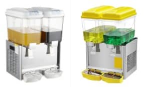Expendedora de Jugo 2 frascos 18 Lts