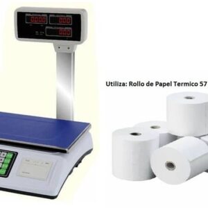 Balanza Digital 50 kg con Impresión de Ticket