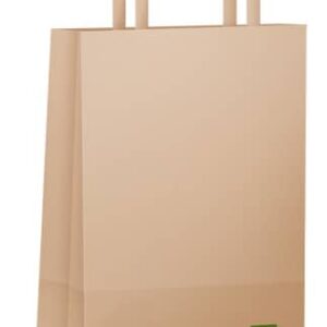 Bolsa de papel kraft con manilla